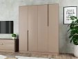 Шкаф распашной Бонди-4 Капучино