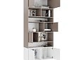 Стеллаж Скарлет-8 Белый