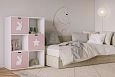 Стеллаж KIDS 11 Розовый Лайт