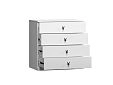 Комод Банни-4 Белый