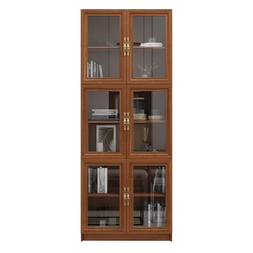 Шкаф книжный Карлос-024 Орех Экко - фото 4