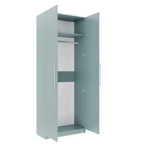 Шкаф распашной Калифорния-2 Сумеречный Голубой - фото 2