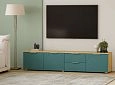 ТВ тумба Салерно NEW 1 Аквамарин
