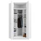 Шкаф угловой Алиса-16 Белый