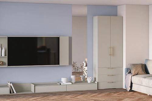 Шкаф распашной Мори-Хелена-4 Белый - фото 1