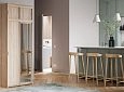 Шкаф-купе Миллениум-2 с антресолью Дуб Сонома