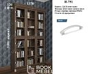 ШКАФ КНИЖНЫЙ ШККН(3) №2 (Ф-И-751)