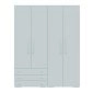 Шкаф распашной Калифорния-Стиль-8 Сумеречный Голубой