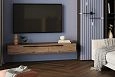 ТВ тумба подвесная Лорена Пакс-3 Дуб Табачный