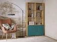 Стеллаж Салерно NEW 2 Аквамарин