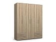 Шкаф распашной Гармошка-12 Дуб Сонома
