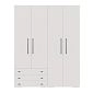 Шкаф распашной Калифорния-Стиль-8 Белый