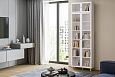 Шкаф для книг Билли Сканди с антресолью-20