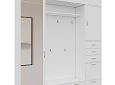 Прихожая Ольга-8 с антресолями Белый