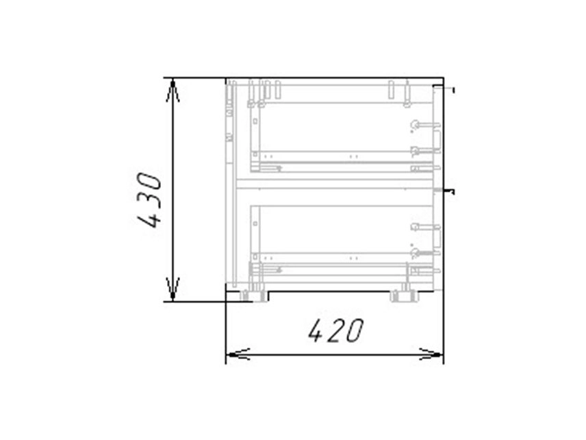 ТВ тумба Салерно 1 Графит
