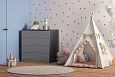 Комод Стрекоза-4 Графит