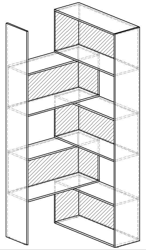 <p>Стеллаж</p> Норд-10.01