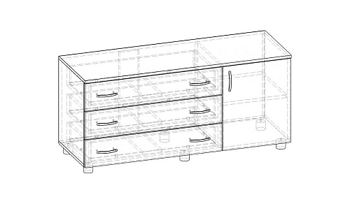 Тумба Ритм Т.010.1200-01