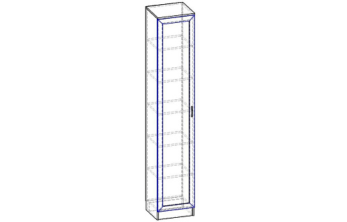 Шкаф распашной Горизонт-М-1 ШР.017.400-05